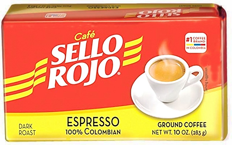 Cafe Sello Rojo Espresso Dark Roast 10 oz